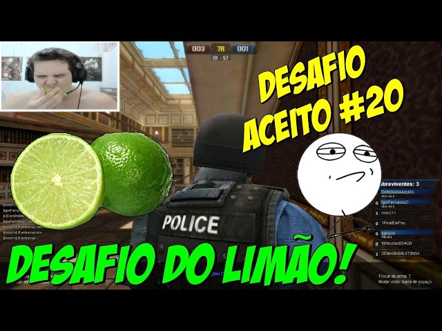 Point Blank - Desafio Aceito #20 - Chupando Limão!