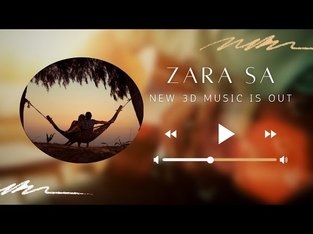 Zara Sa - Jannat | KK, Pritam | Midnight Lofi | Bollywood 3D Music | Whatsapp Status | Love Song