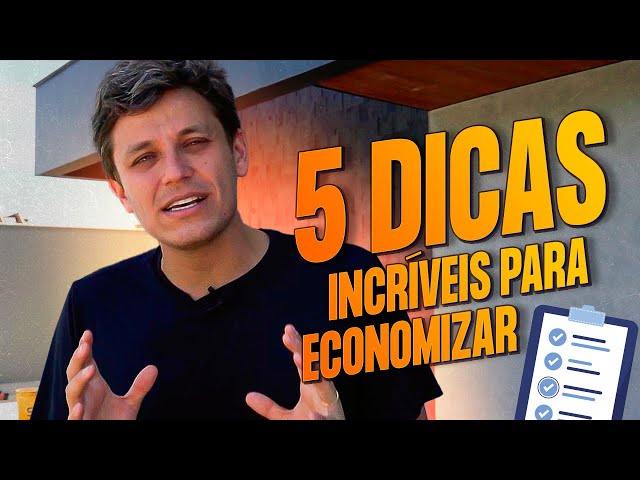 5 DICAS PARA ECONOMIZAR MUITA GRANA EM UMA OBRA #engenheiromatheus #construção #obras