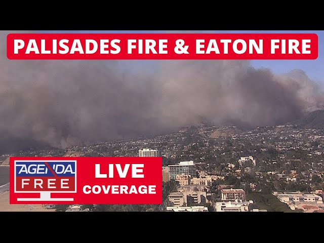 Pacific Palisades Fire & Eaton Fire in LA County - LIVE Breaking News Coverage