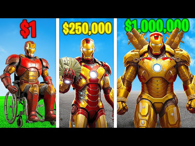 $1 to $1,000,000 Iron Man in GTA 5