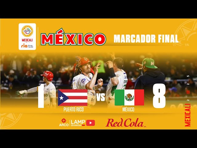 🇵🇷 Puerto Rico vs México 🇲🇽 31 de Enero 2024