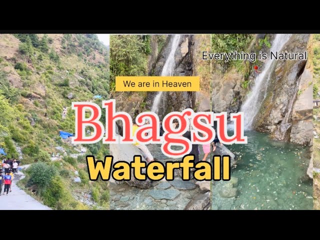 Famous Bagsu Waterfall l Dharamshala l Everything is beautiful and Natural l