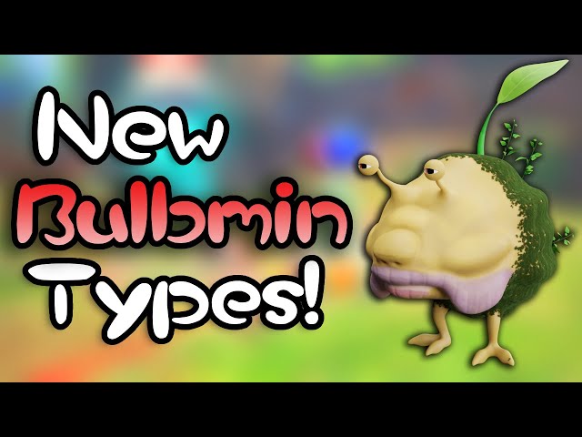 New Pikmin Types! BULBMIN Edition