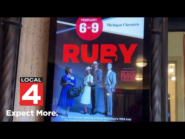 'Ruby' debuts this weekend at Detroit Music Hall