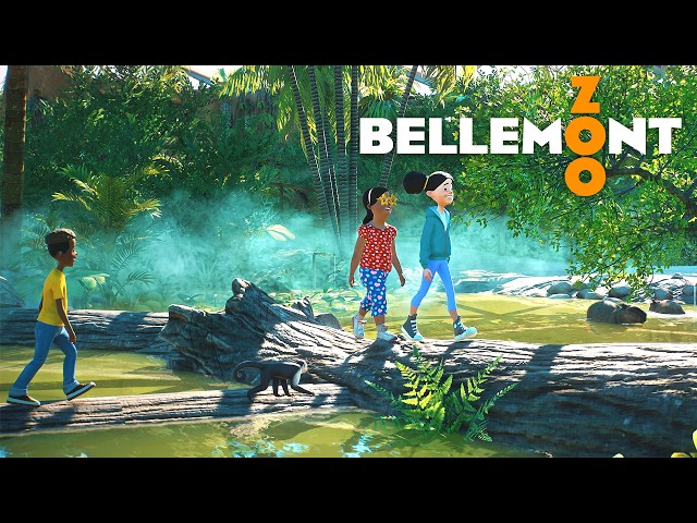 Building a Floating Log Lagoon in Planet Zoo! | Bellemont Zoo