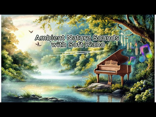 Ambient Nature Sounds with Soft Piano | Relaxing Music for Deep Sleep, Meditation & Focus | Cafe Ho