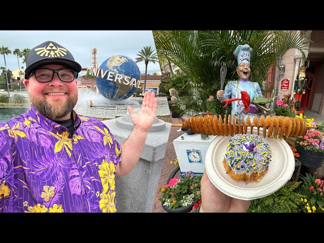 Universal Studios Orlando 2025 | Mardi Gras: NEW Food, Parade, Beads & Fun! | Universal Studios 2025