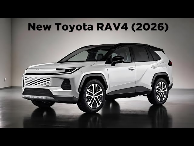 Here it is! All new TOYOTA RAV4 (2026)