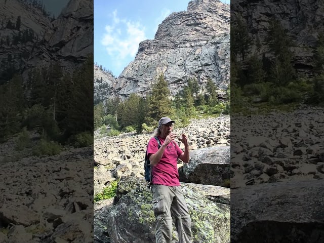 Grand Teton National Park, Cascade Canyon Trail (Aggradation/Degradation, Talus, Frost Wedging)