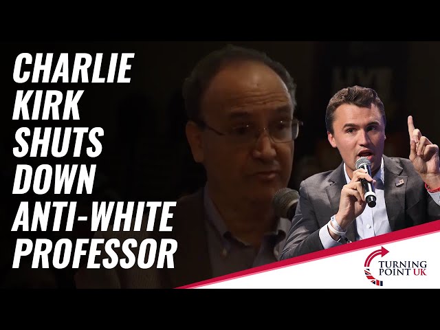 Charlie Kirk Shuts Down Anti-White Professor