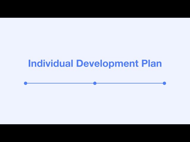 Engagedly's Individual Development Plan