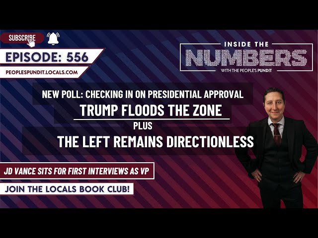 Trump Floods the Zone, Leftists Without Direction | Inside The Numbers Ep. 556