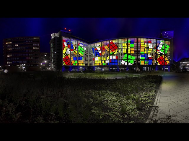 Color Symphony, 360º  VR-Mapping for GLOW Eindhoven 2020