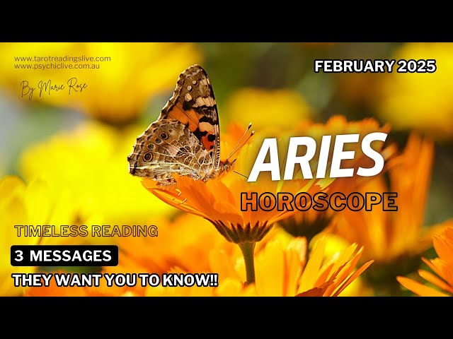 💥ARIES HOROSCOPE💥3 MESSAGES THEY WANT YOU TO KNOW! ( Timeless)🔮🎇 #aries #arieshoroscope #february