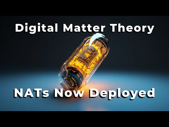 Digital Matter Theory RELEASED 🤯 How to Deploy and Mint NATs (Non-arbitrary Tokens)