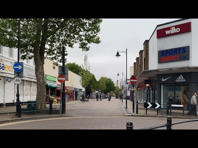 MEDWAY WALK | GILLINGHAM HIGH STREET | Train Station to Police Station