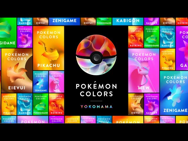 【4K HDR🇯🇵】POKÉMON COLORS YOKOHAMA, the colorful hands-on exhibition to enjoy with Pokémon!