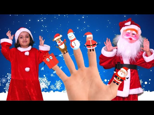 Christmas Finger Family | Christmas songs for kids and nursery rhymes with Kuku and Cucudu