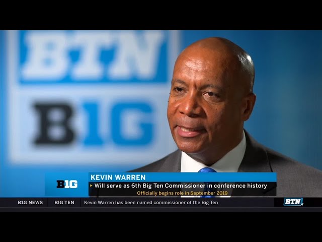 Talking with Next Big Ten Commissioner, Kevin Warren