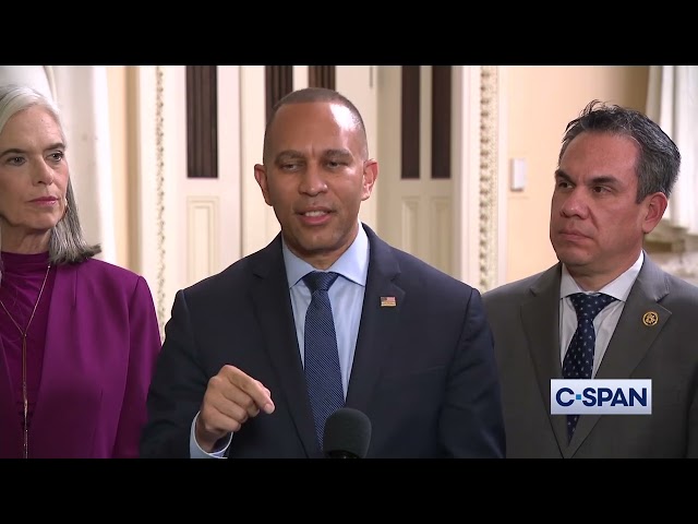 House Minority Leader Hakeem Jeffries (D-NY): "This is a victory for the American people."