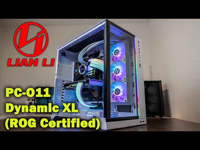 PC Build Timelapse - Lian Li PC-O11 Dynamic XL (ROG Certified) White