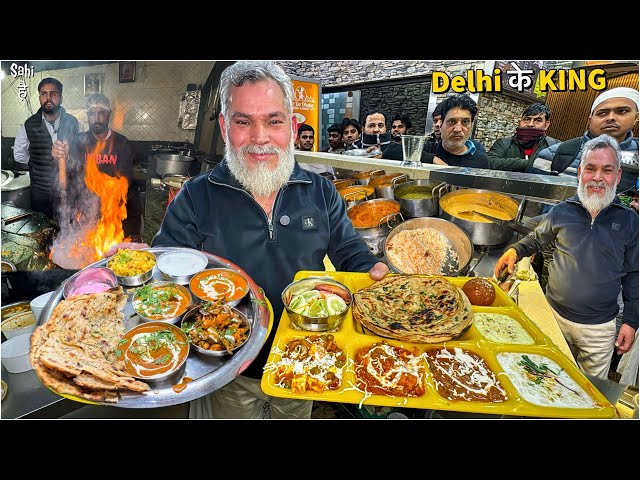 Kgf 99/- Super Model Tite da Dhaba ki Jumbo Thali | Delhi Street Food India