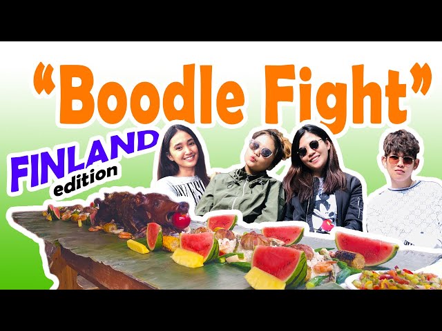 Boodle Fight in Finland