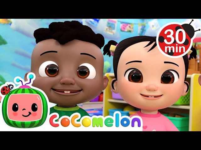 If You're Happy and You Know It | CoComelon Sing Along Songs for Kids | Moonbug Kids Karaoke Time