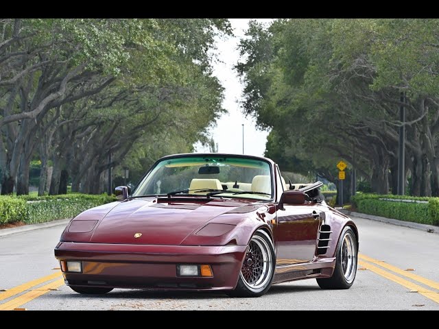 1986 Porsche 911 GEMBALLA Widebody Slant Nose Pioneer Demo Car (AVAILABLE FOR SALE)