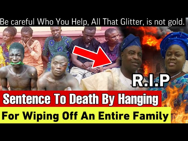 He K!lled An Entire Family Because They Refused To Borrow Him Money; Justice At Last ✊🏽