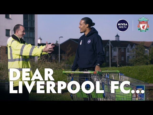 Virgil Van Dijk surprises lifelong Liverpool fan at work | 'Alright Virgil lad?'