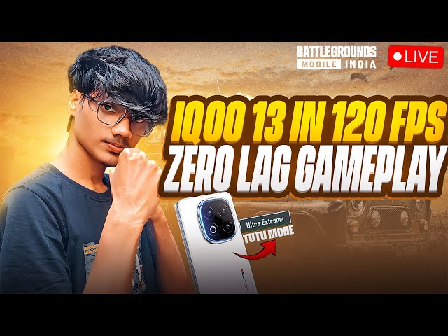 IQOO 13 BGMI TEST WITH FPS METER 😲🔥 | LIVE TEST | PERFORMACE & GAMEPLAY #iqoo13 #bgmi #argodytislive