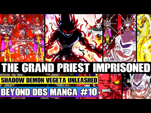 Beyond Dragon Ball Super The Grand Priest Imprisoned! Shadow Demon Vegeta Unleashed Against Vegeta