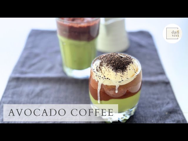 Will You Try This COFFEE AVOCADO Combo? It's A Favourite Drink Amongst Locals  🇮🇩