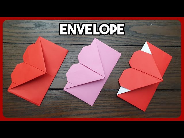 How To Make a Heart Envelope | Simple Easy DIY