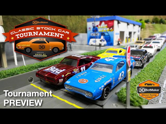 Classic Stock Car Tournament Preview | Custom Diecast NASCAR