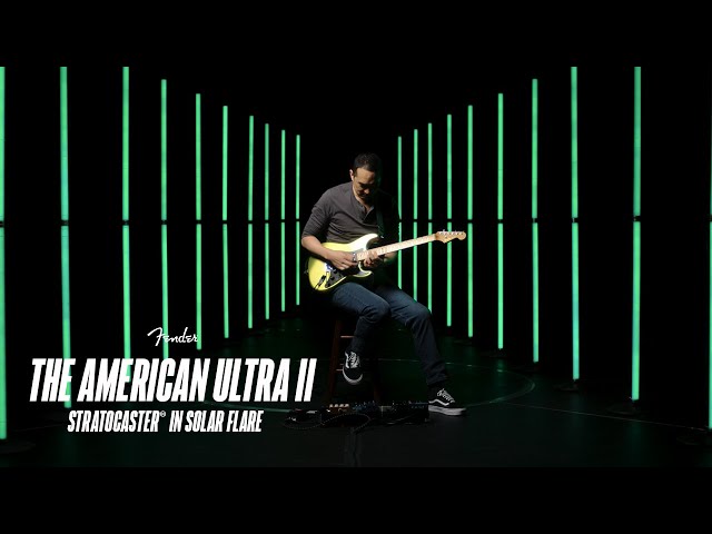 Lawrence Ku Plays American Ultra II Stratocaster | Ultra II | Fender