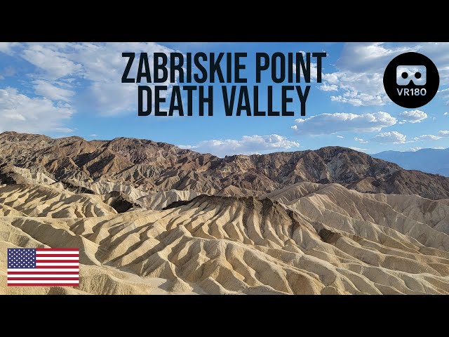 Zabriskie Point - Death Valley VR180 60fps (USA)