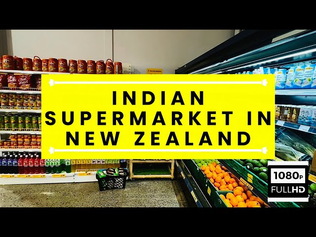 Travel & Explore New Zealand Grocery Store Vlog! | HDR Video