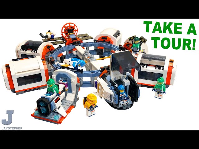 LEGO City 2024 Modular Space Station 60433 Unboxing, Tour, & Review