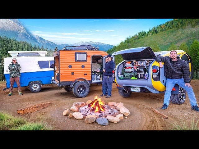 Micro Camper Road Trip Survival Challenge!