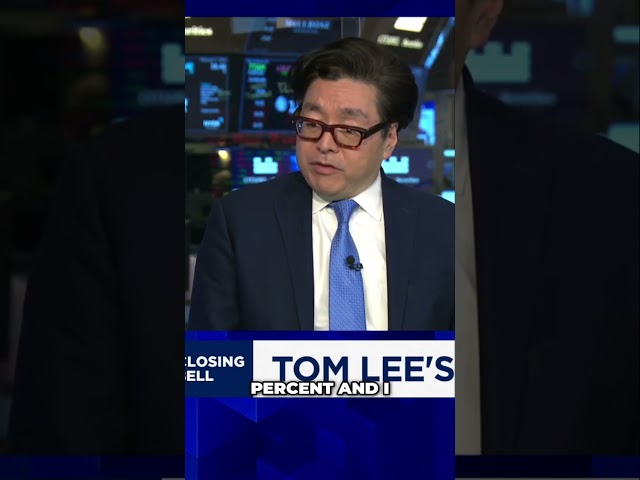 Tom Lee Makes SHOCKING Market Prediction #shorts