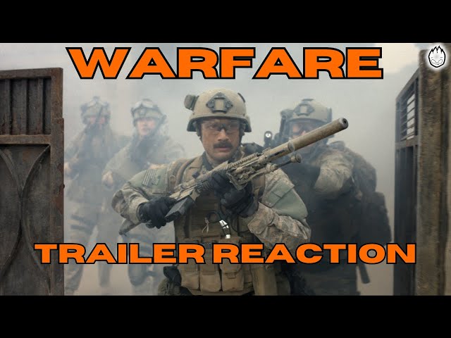 Warfare | Official Trailer | Reaction