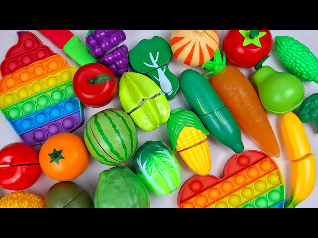 Satisfying Video ASMR | How to Cutting Banana, Carrot, Mango, start fruits Fruits and Vegetables