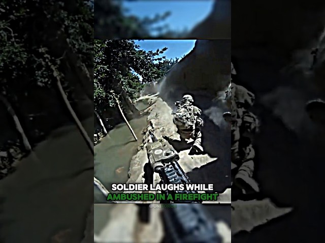 Soldier Laughs During Intense Firefight With Taliban