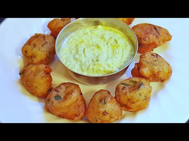 Goli baji recipe | Mangalore bajji | Andhra Punugulu recipe