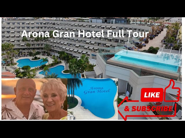 Tenerife No 1 Rated Hotel in Los Cristianos  Full Tour