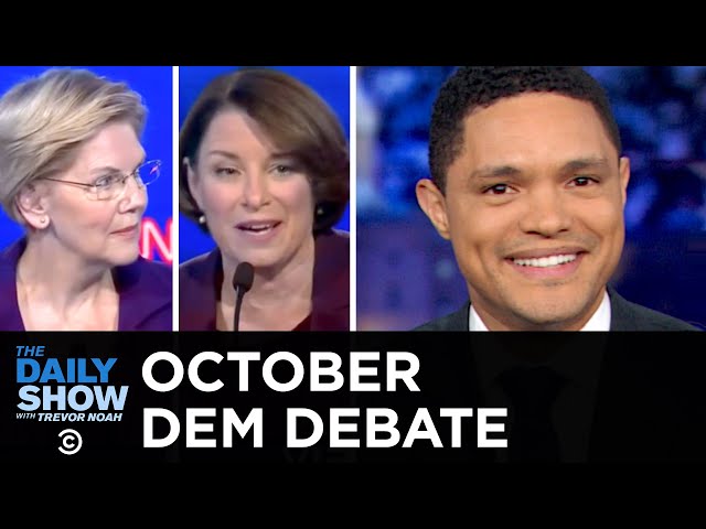 2020 October Democratic Debate in Ohio | The Daily Show