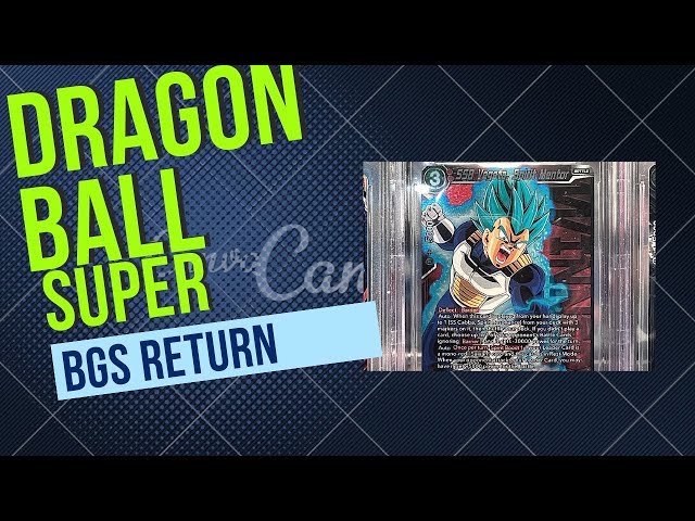 Dragon Ball Super Card Game Beckett Grading Return: My Impressions and Results